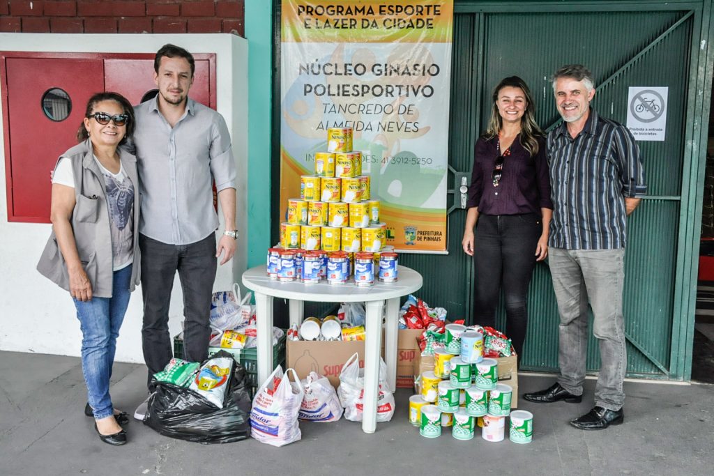 Secretaria de Assistência Social recebe doações de leite em pó 1 @Doação