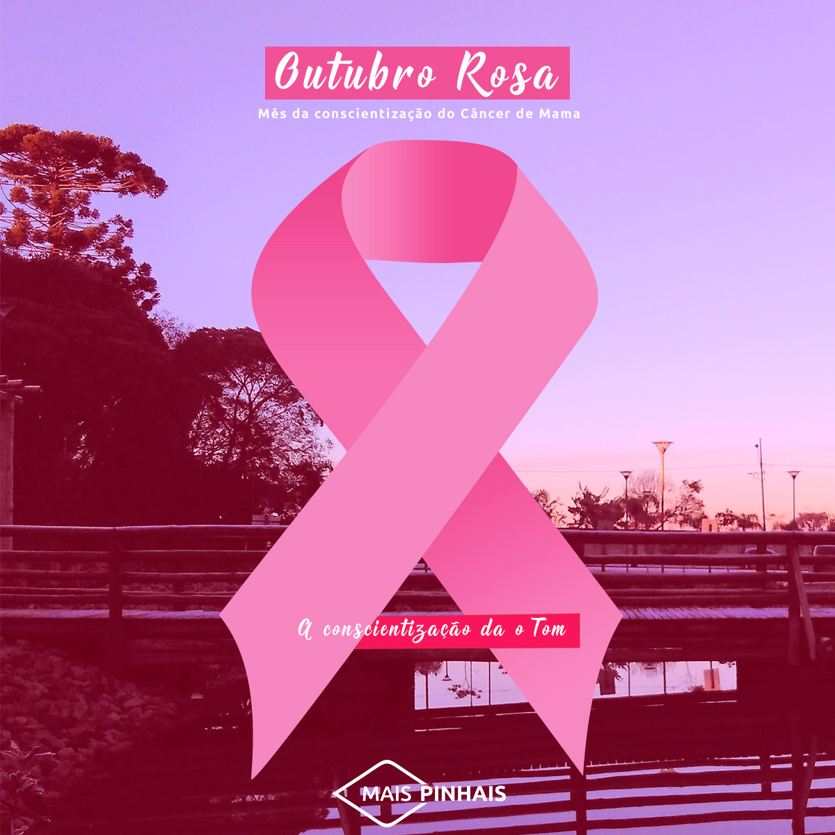 outubro rosa mais pinhais