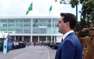 Vamos preparar o Paraná para o futuro, afirma o governador Ratinho Junior