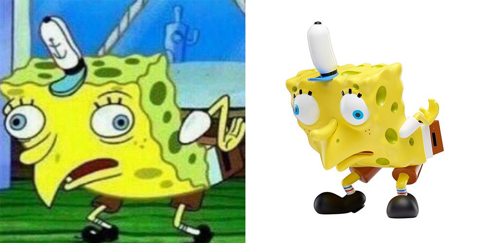 Nickelodeon vende bonecos de memes do Bob Esponja 1 bob esponja meme