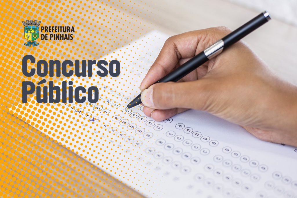 Inscrições para concurso da Prefeitura de Pinhais terão início nesta semana 1 concurso publico pinhais