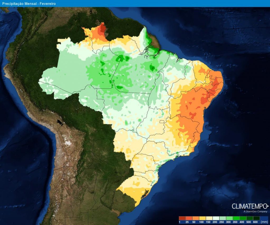 Muita chuva entre Santa Catarina e Paraná 1 chuva parana