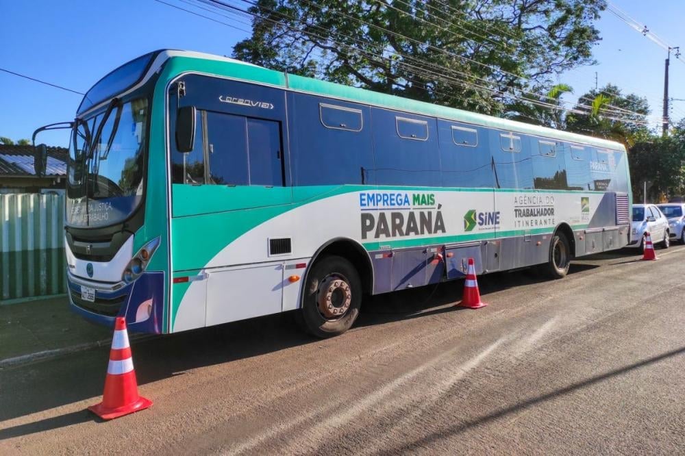 Piraquara receberá o Ônibus Emprega Mais Paraná nesta segunda e terça-feira 1 empregos piraquara