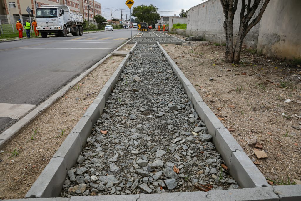 Rua Rio Paraná recebe obras de revitalização 1 rua rio parana pinhais