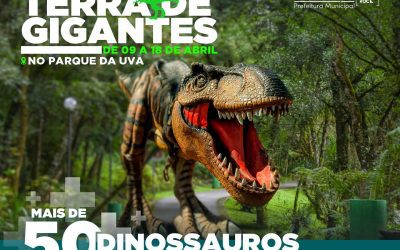 Colombo recebe a exposição de Dinossauros – Terra de Gigantes
