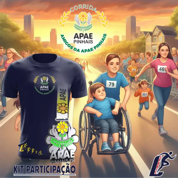 Corrida Amigos da APAE Pinhais: Una-se a essa corrente do bem! 2 image
