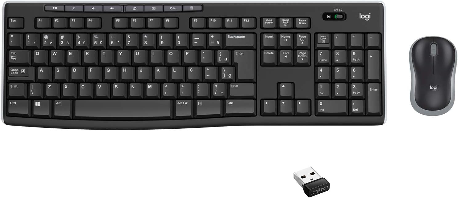 Melhores Kits de Mouse e Teclado para Designers em 2024 de até R$300 1 Logitech MK270