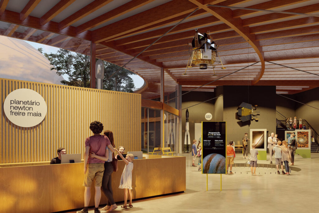 Novo Planetário Órbita no Parque da Ciência em Pinhais promete experiência imersiva e inovadora 1 planetario 4 photo copy 1
