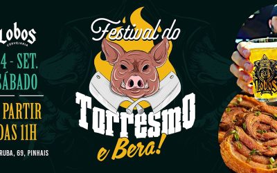 Festival do Torresmo agita a Cervejaria Lobos em Pinhais