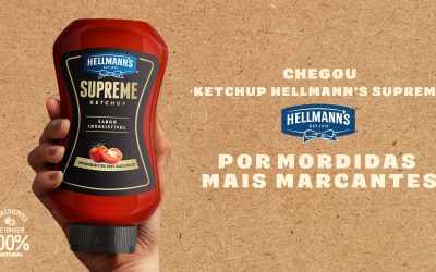 Hellmann’s inova em seu portfólio premium e lança ketchup Supreme feito com ingredientes de origem 100% natural